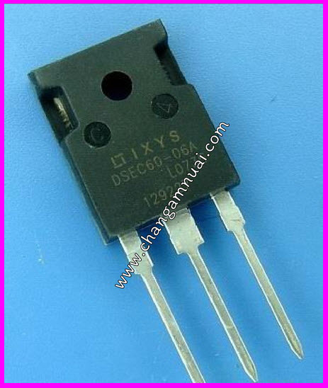DSEC60-06A ไดโอด 600V60A 3ขา TO-247