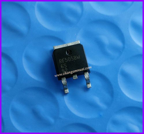 RF505BM6S 600V 5A ไดโอด Super Fast TO-252 แปะปริ้น