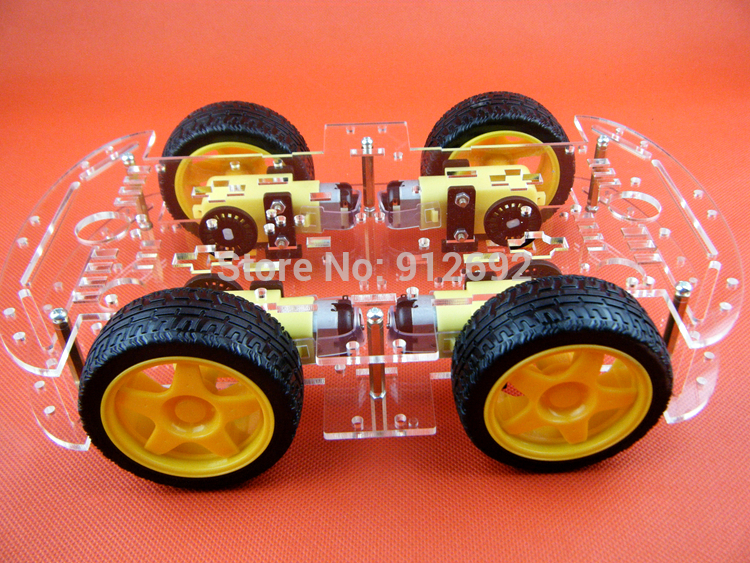 4WD Smart Robot Car Chassis Kits