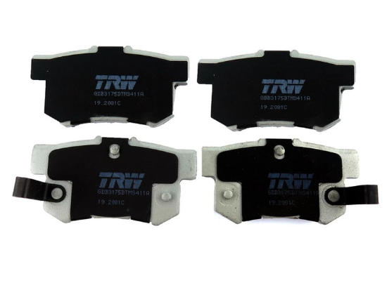 ผ้าเบรค หลัง TRW - Honda Civic 1.7 และ 2.0 Dimention ปี 2000-2005 DTEC