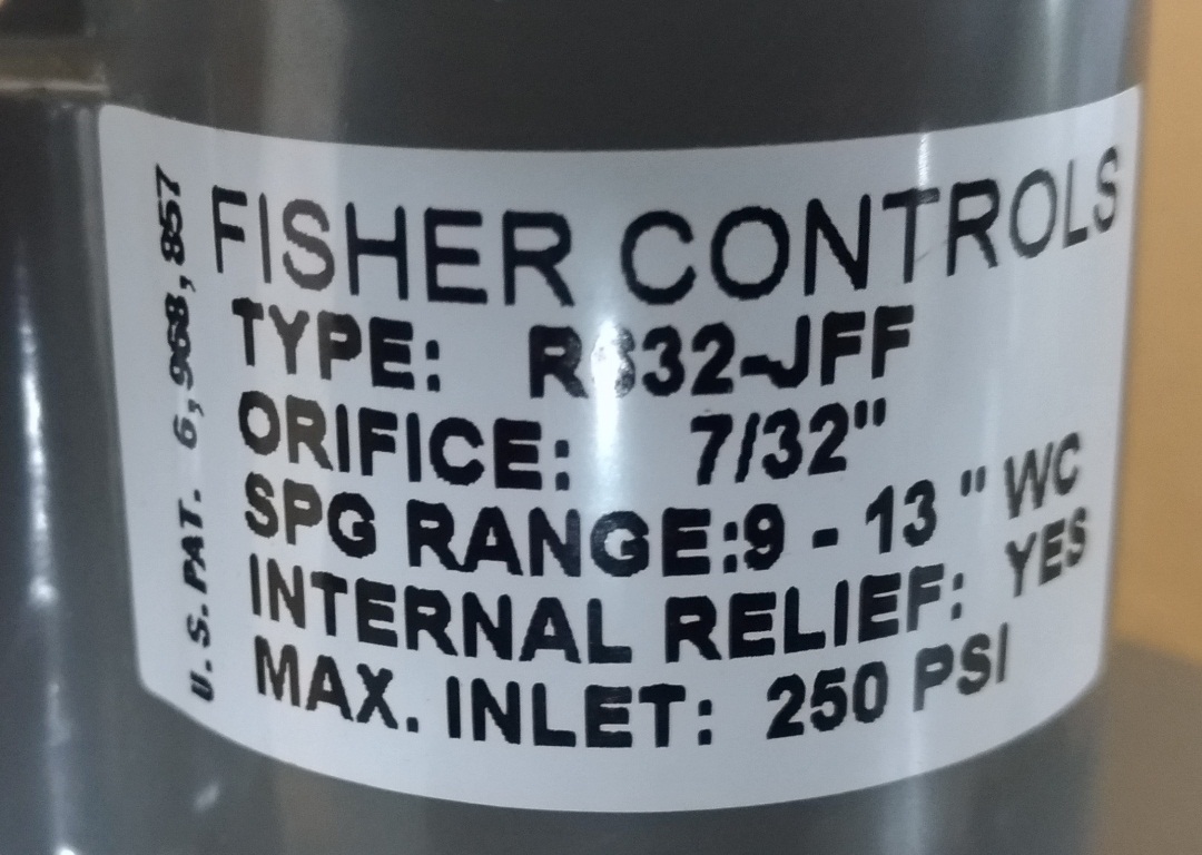 Gas Regulator - Low Pressure (2 Stage) ตัวลดแรงดันแก็ส ยี่ห้อ Fisher