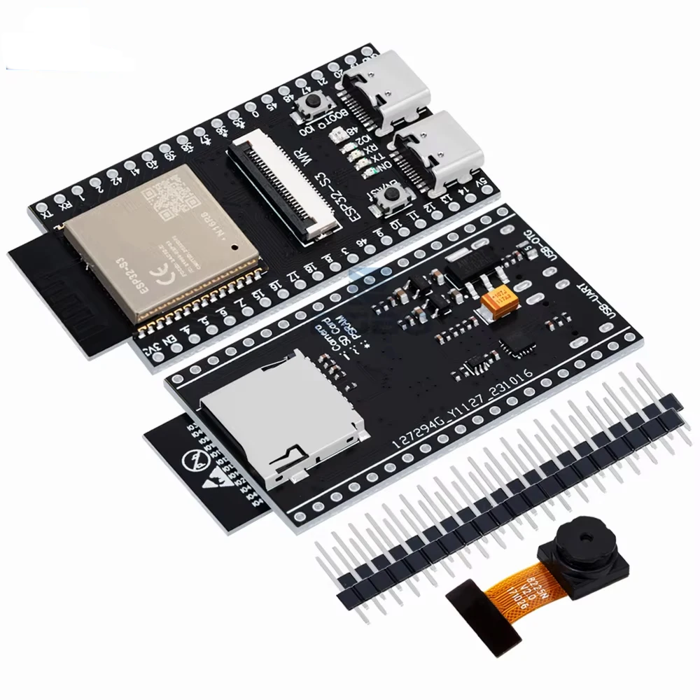 ESP32-S3 WROOM N16R8 CAM Development Board WiFi+Bluetooth Module OV2640 Camera