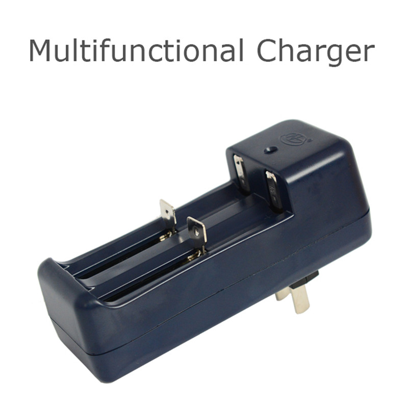 ที่ชาร์จแบตเตอรี่ 18650 แบบ 2 ก้อน US plug