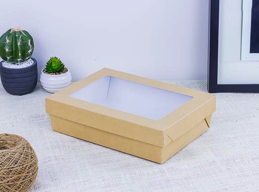 กล่องอาหารทรงสี่เหลี่ยมผืนผ้า 18.5x11.2x4 ซม.