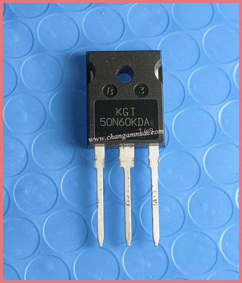 KGT50N60KDA 600V 50A IGBT N-Channal แท้ TO-247