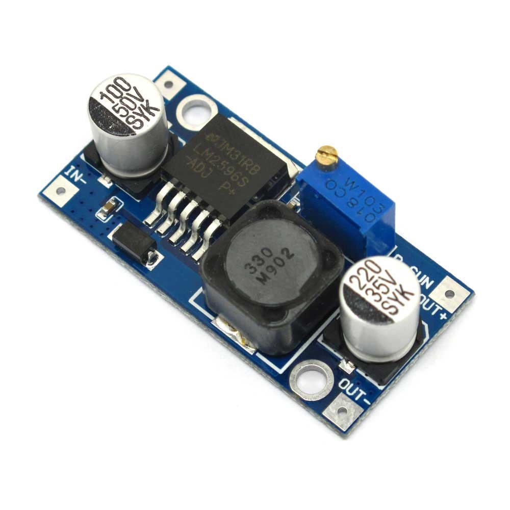 DC-to-DC Step Down LM2596 Module