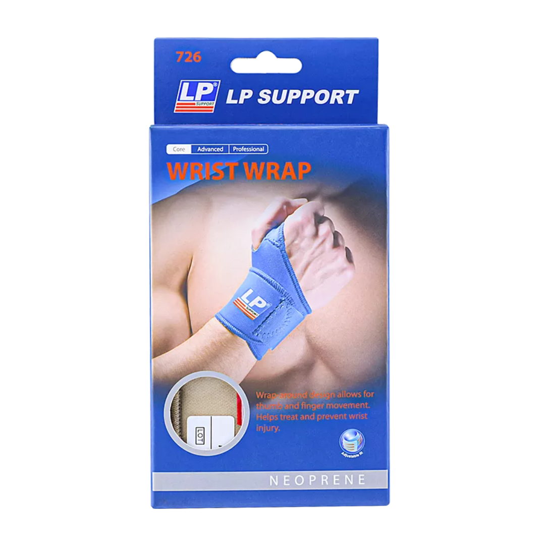 LP SUPPORT 726 WRIST WRAP ผู้ชาย/ผู้หญิง ที่รัดข้อมือ สีเนื้อ