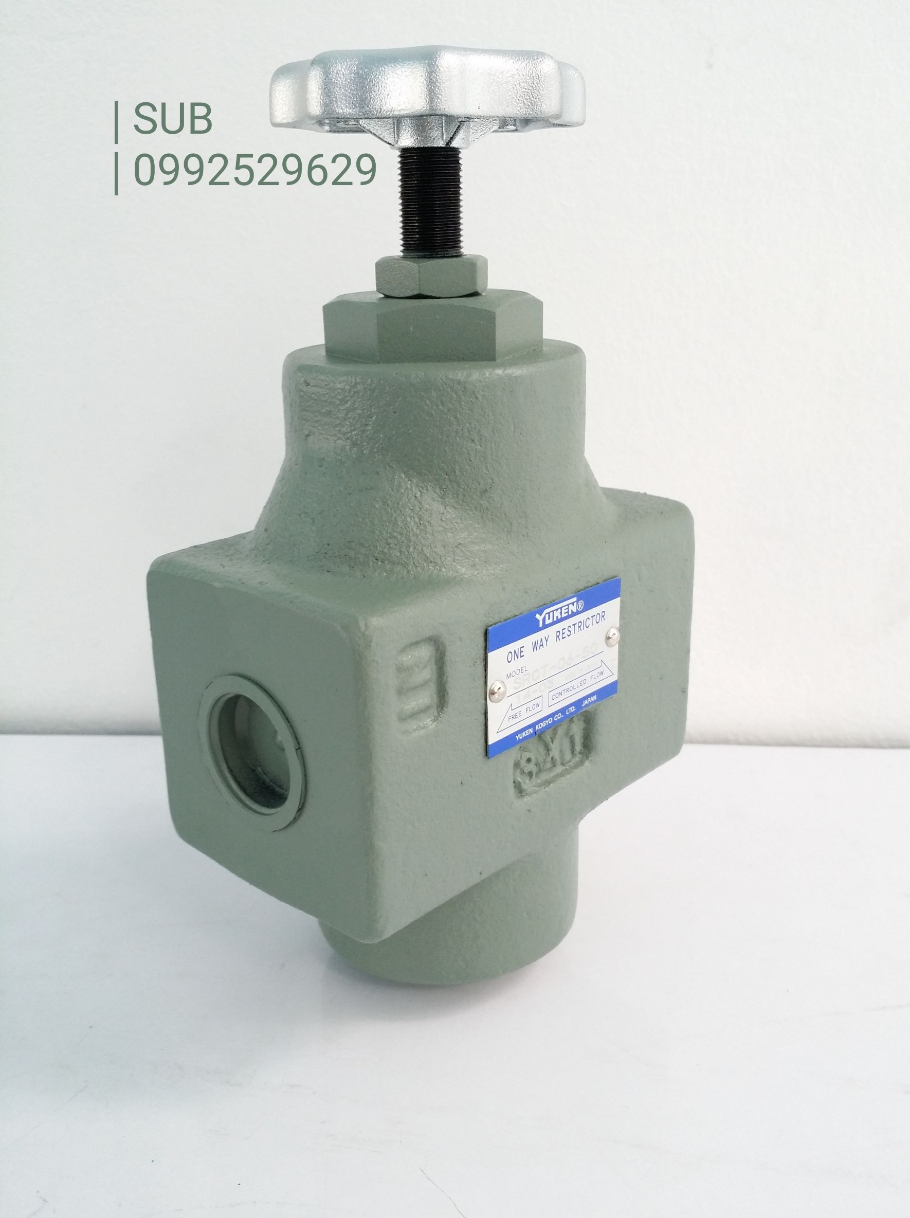 วาล์วควบคุมอัตราการไหล ไฮดรอลิค | วาล์วควบคุมอัตราการไหลทางเดียวและสองทาง YUKEN | 1&2Way | Hydraulic Flow Control Valve