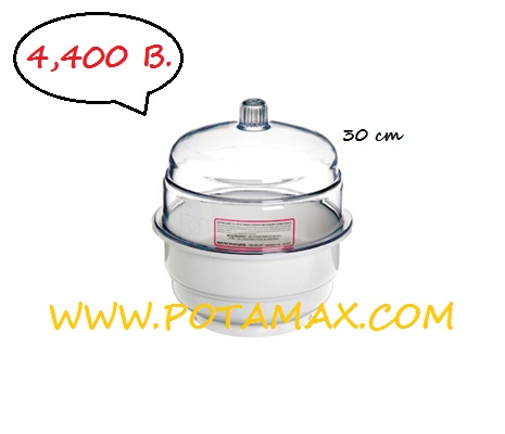 โถดูดความชื้นพลาสติก 30 ซม. (desiccator)