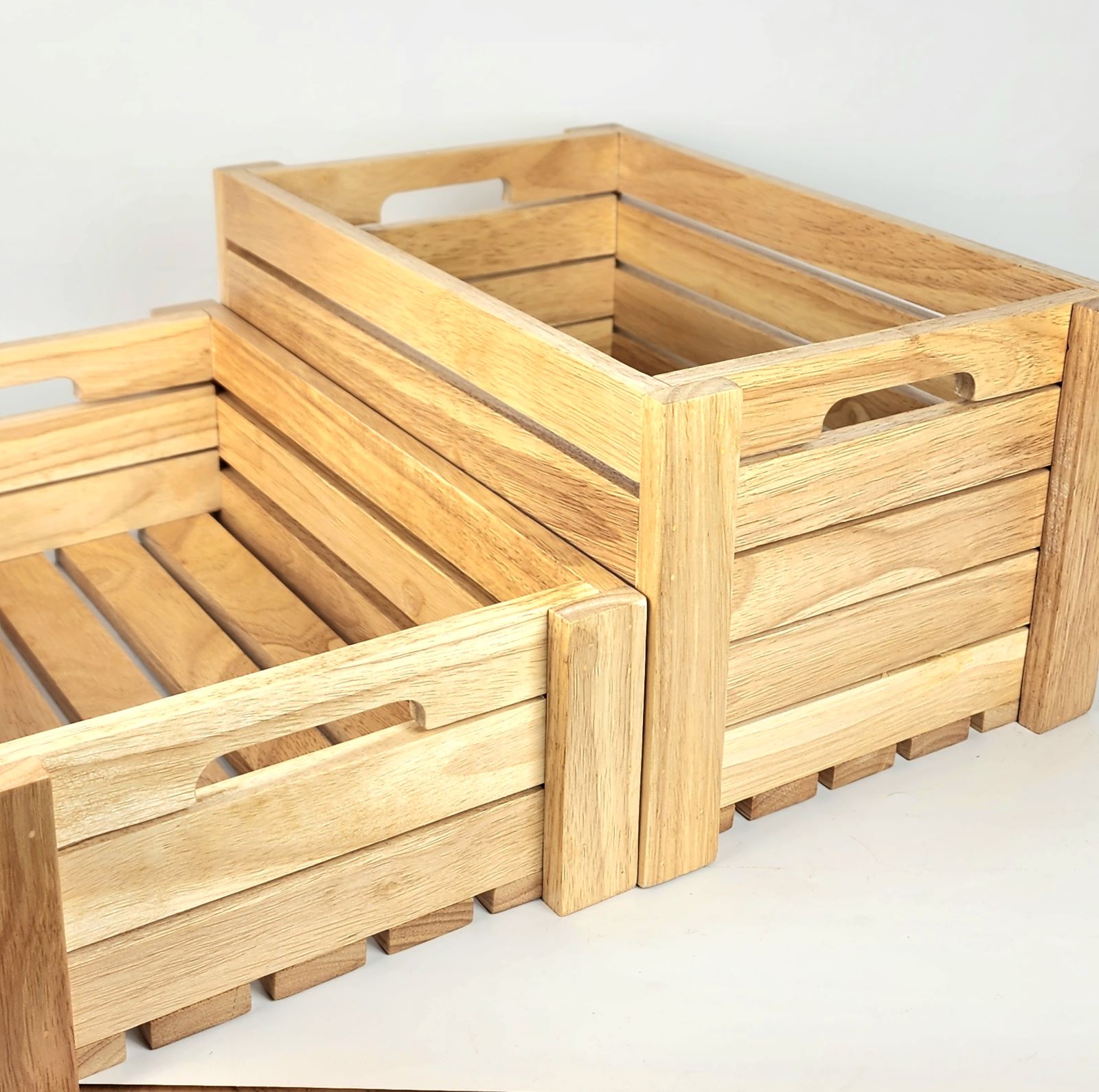 MINIWOOD กระบะไม้ ลังไม้จริง ทนทาน แข็งแรง wooden box