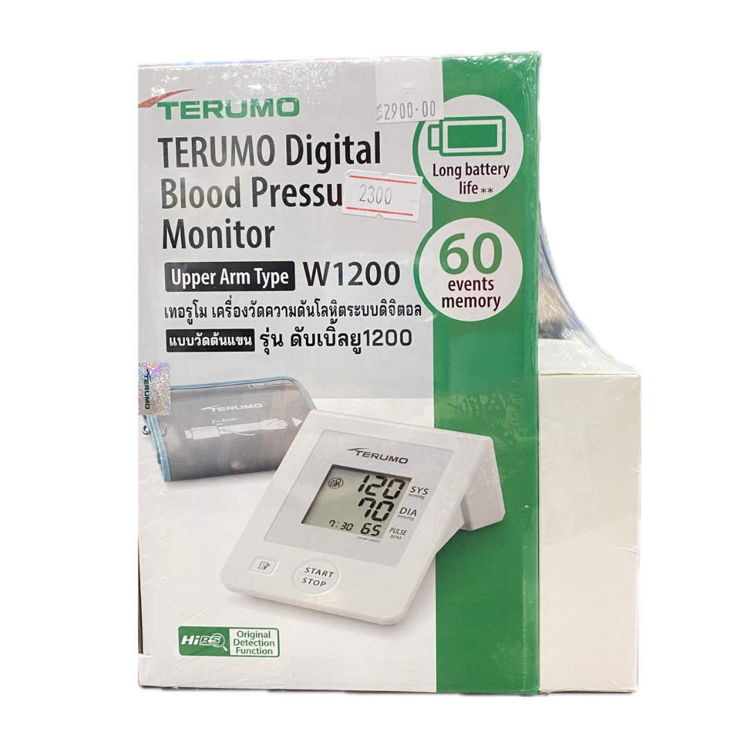 เครื่องวัดความดันโลหิตอัตโนมัติ ยี่ห้อ TERUMO รุ่น W1200