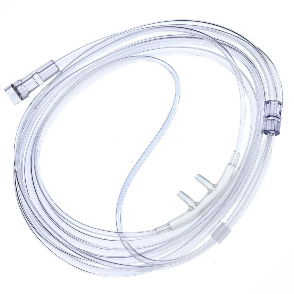 สายแคนนูล่า ผู้ใหญ่ สายยาว 210cm. Oxygen Nasal Cannula GSM 210cm.