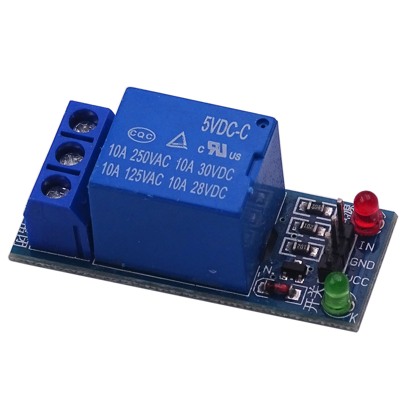 Relay 1 Channel DC 5V Low Level Trigger