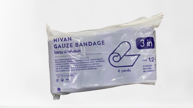 ผ้าก๊อซม้วนพันแผล