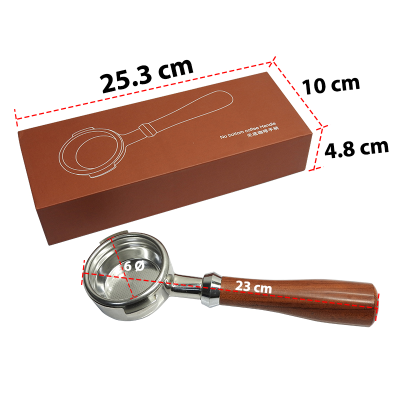 ด้ามชงไม่มีก้น ด้ามไม้ Bottomless(Nakerd) 9003-011