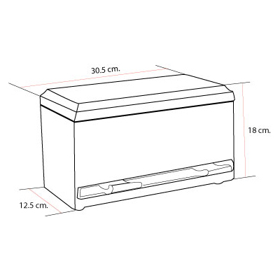 กล่องจ่าย ตะเกียบ และ หลอด Chopsticks and Straw Dispenser