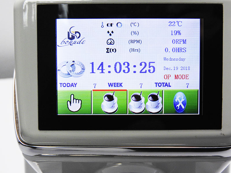 เครื่องบดกาแฟดิจิตอลทัชสกรีน T3 350W สีดำ 1614-163