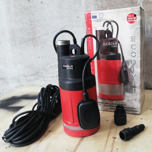 ปั๊มแช่ LEADER รุ่น ECODIVER 750A (ท่อ1นิ้ว)