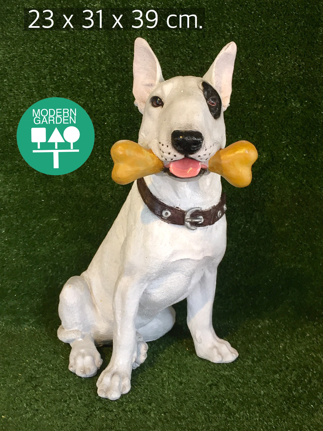 ตุ๊กตาสุนัข บูลล์เทอร์เรีย (Bull Terrier) น่ารัก อารมณ์ดี