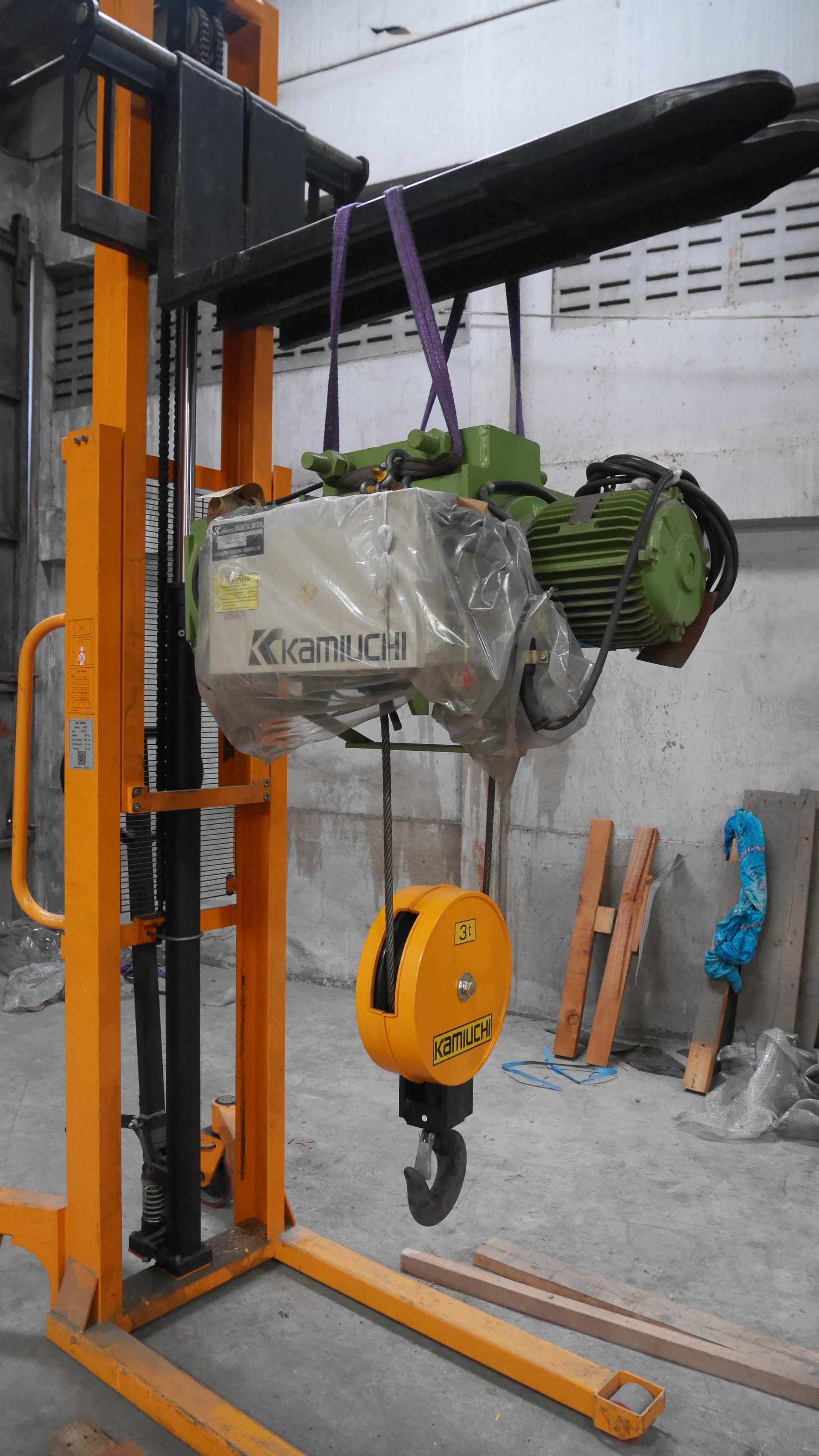 รอกสลิงไฟฟ้า KAMIUCHI รุ่น SH-3A