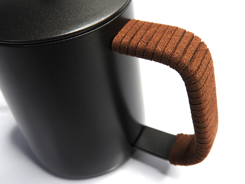 กาดริปกาแฟ กาคอห่าน เทฟล่อน 350ml. ด้ามเชือก 1610-651