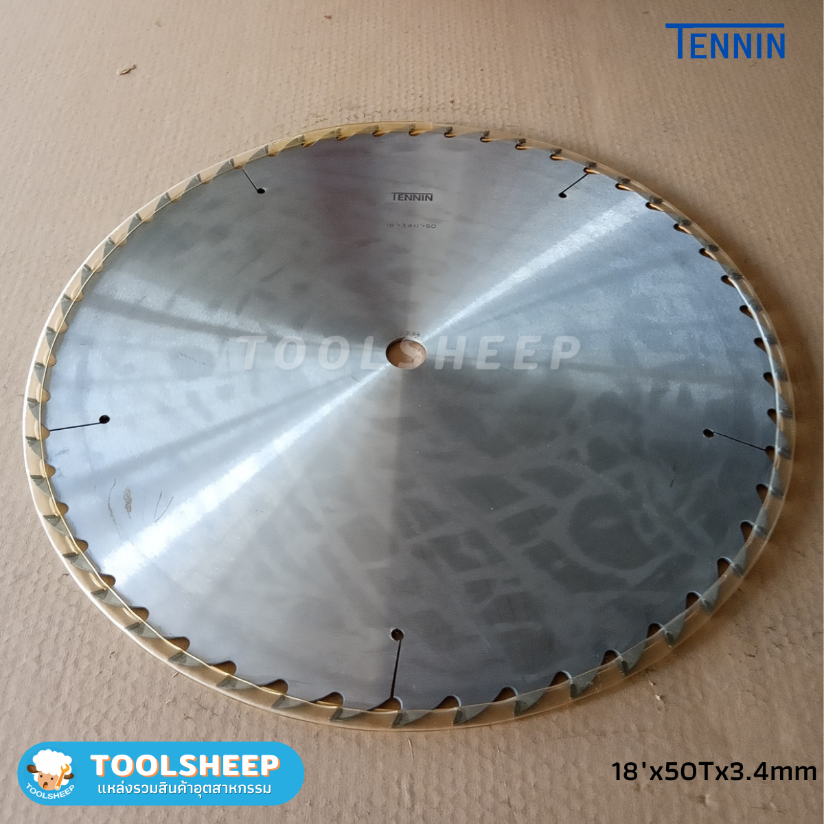ใบเเลื่อยวงเดือน TENNIN ขนาด 18นิ้ว x 50T ใบเลื่อยตัด