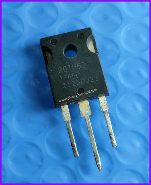 RGTH60TS65D 650v 30A IGBT TO-247 สินค้าถอด มือสอง