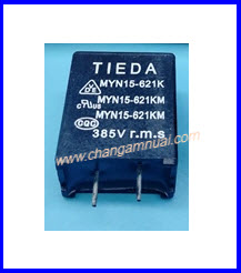 MYN15-621KM 385Vr.m.s วาริสเตอร์ Varistors กันฟ้า กันไฟเกิน 385V