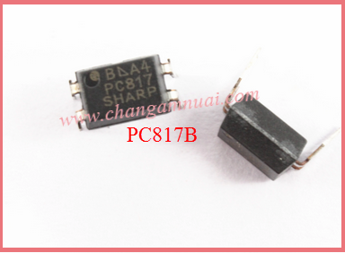 PC817B ลงท้ายด้วย B ออฟโต้ ยี่ห้อ Sharp แพ็คละ 5 ตัว แทน P222