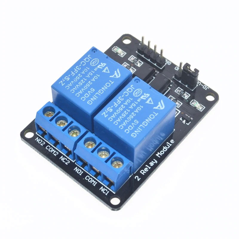 Relay 2 Channel 5V DC Low Level Trigger