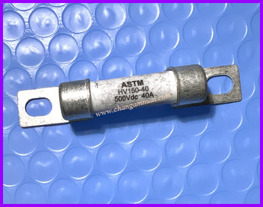ASTM HV150-40A 500VDC 40A ฟิวส์ สินค้าถอด
