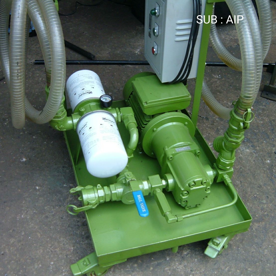 เครื่องกรองน้ำมัน ไฮดรอลิค Filtration Unit, Offline Filter