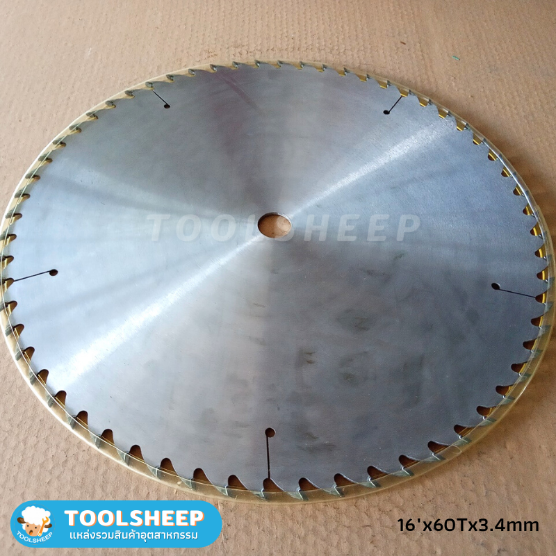ใบเลื่อยวงเดือน TENNIN ขนาด 16นิ้ว x 60T