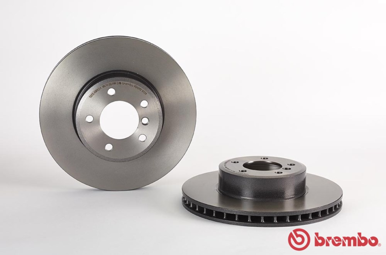 จานเบรค BMW E60 E61 ซีรี่ส์ 6 E63 (คู่หน้า) ปี 2003 - 2010 / Brembo