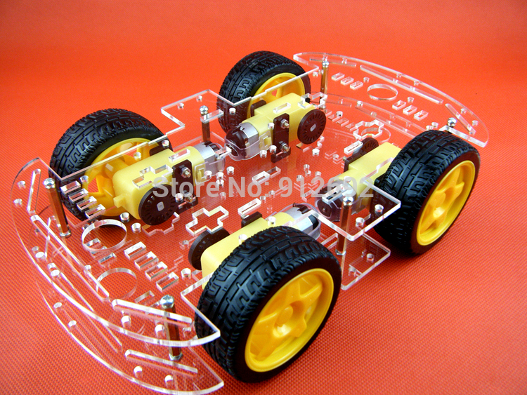 4WD Smart Robot Car Chassis Kits