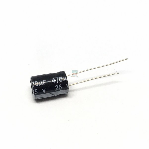 C 25V 470uF 5pcs
