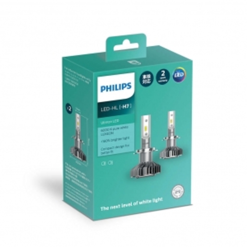 หลอดไฟรถยนต์ Philips หลอดLED H7 Plug and play