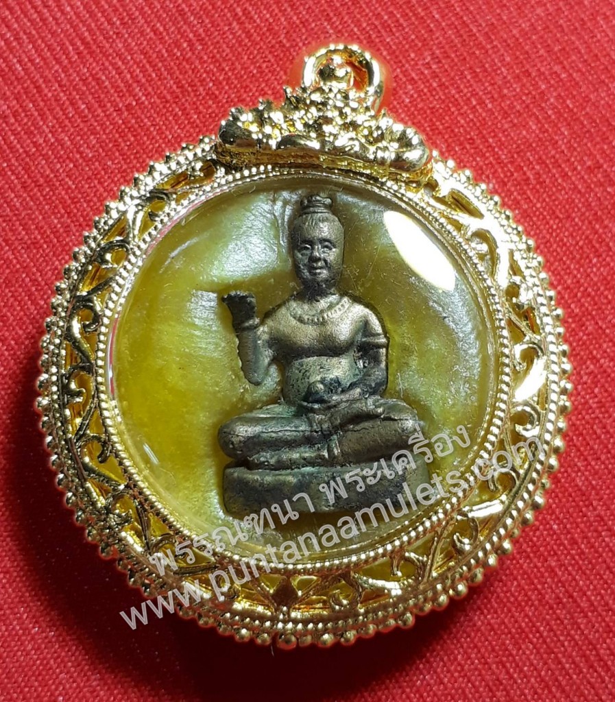 "กุมารทองกวักเรียกทรัพย์ เนื้อโลหะอาถรรพณ์ หลวงพ่อดำ วัดสันติธรรม(ไทยสามารถ) อ.อรัญประเทศ จ.สระแก้ว"...