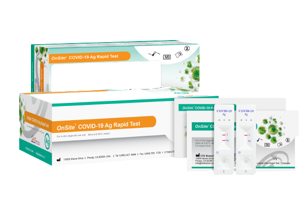 ชุดตรวจโควิด ยี่ห้อ CTK Covid-19 Ag(20Test/Box)