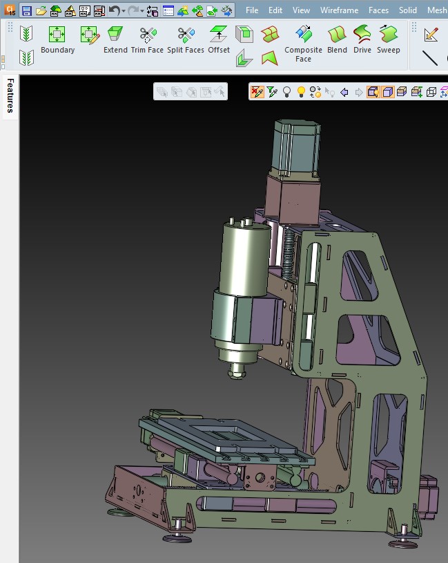 CNC 3AXIS MACH3 Controller - DIY -MODEL-CADCAMCNCMOLDTHAI-CT08