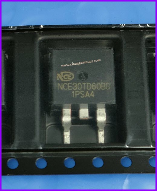 NCE30TD60BD 600V 30A IGBT มีแดมป์ TO-263 แท้