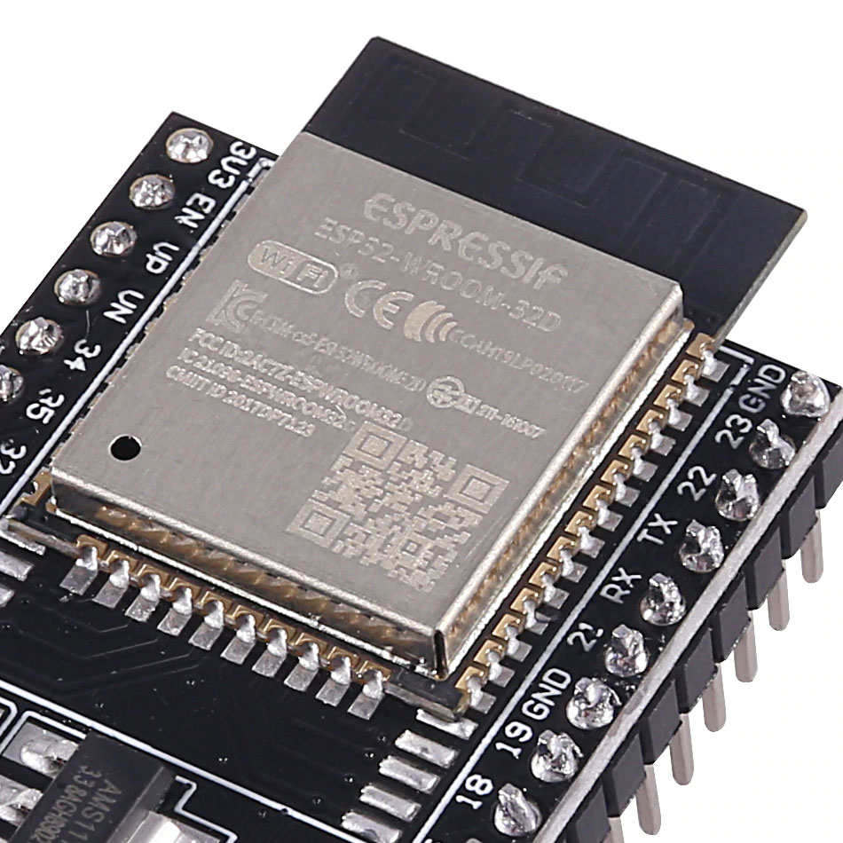 ESP32-DevKitC V4 Development Board With ESP32-WROOM-32D Module - IoT & WiFi/Bluetooth