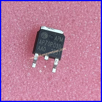 AP70P03D Mosfet P-TO-252 -30V -70A มอสเฟต P