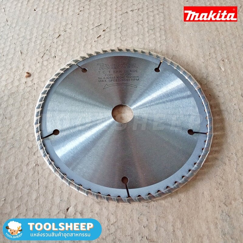 ใบเลื่อยวงเดือน MAKITA ขนาด 6 นิ้ว ฟันคาร์ไบด์ เลื่อยตัดไม้