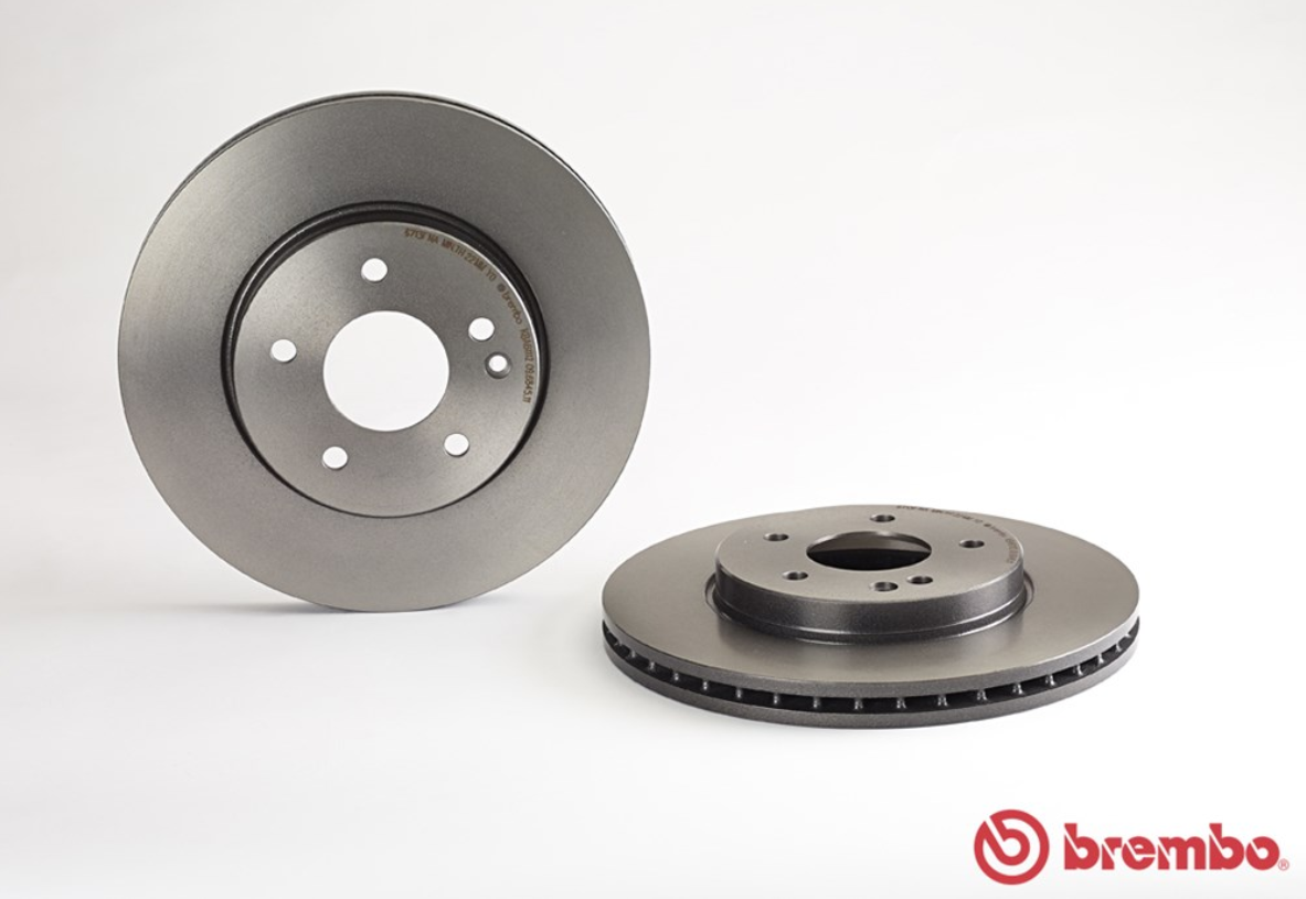 จานเบรค Mercedes-Benz W124 E/CE 200-300 (คู่หลัง) ปี 1989 - 1997 / Brembo