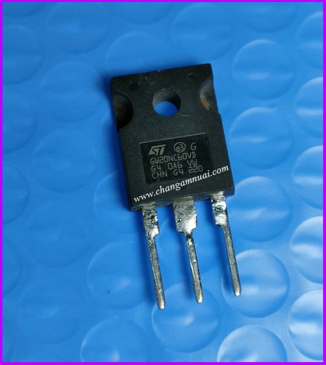 GW20NC60VD 600V 30A IGBT มีแดมป์ แท้ถอด
