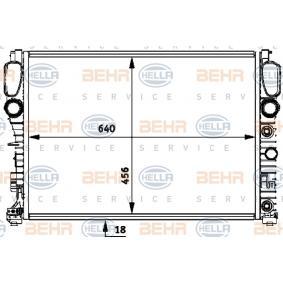 BEHR หม้อน้ำ BENZ E(W211) E240,E280,E320,E350 เบนซิน
