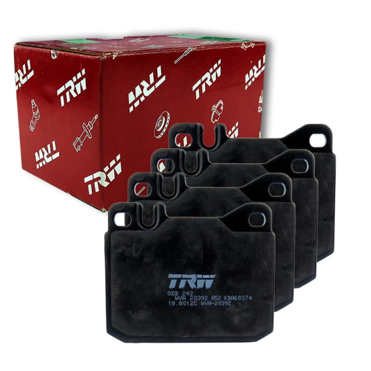 ผ้าเบรค TRW ล้อหน้า BENZ E-CLASS (W123) 230E 2.3 ปี 1976-1979 COTEC (GDB242)