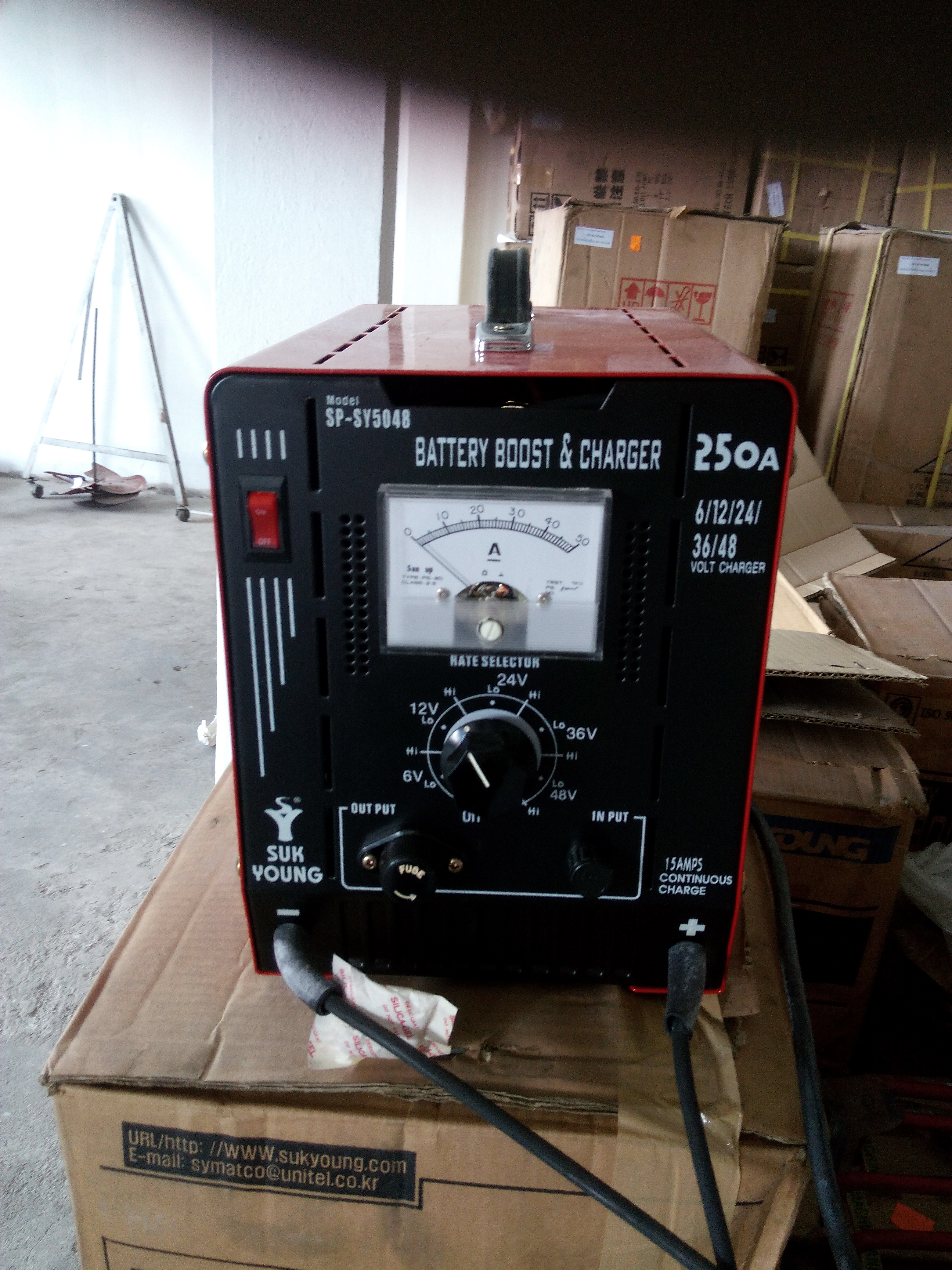 เครื่องชาร์จแบตเตอรี่ SUKYOUNK รุ่น SP-SY 5048