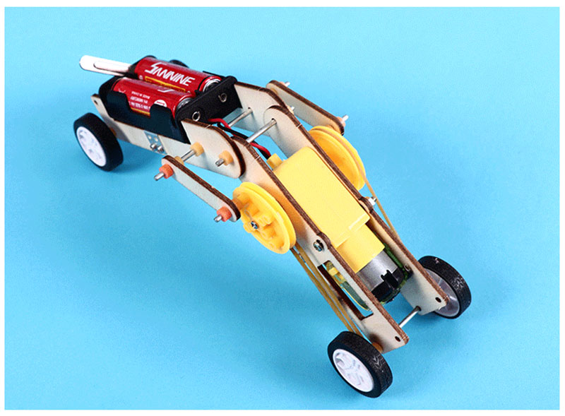 หุ่นยนต์ไม้เดินแบบหนอน Crawling Robot Kits DIY